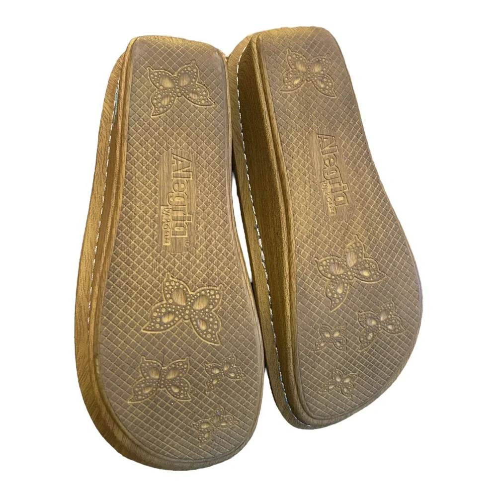 Alegria Leather Sandals with Adjustable Straps Kendra Impressionista US 7-7.5 - Picture 5 of 13